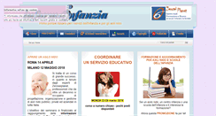 Desktop Screenshot of informainfanzia.zeroseiplanet.com